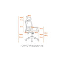 Cadeira para Escritório Ergonômica Presidente