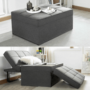 Puff Conforti Multifuncional 3 em 1 + 2 Travesseiros Brinde